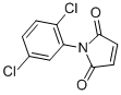structure of CAS# 6637-47-4, 1-(2,5-Dichlorphenyl)-1H-Pyrrole-2,5-Dione;1-(2,5-Dichlorophenyl)-3-Pyrroline-2,5-Quinone;Nsc39728;Zinc00061818
