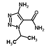 CAS#: 663885-43-6， 4-Amino-1-isopropyl-1H-1,2,3-triazole-5-carboxamide