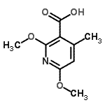 CAS#: 663931-08-6， 2,6-Dimethoxy-4-methylnicotinic acid