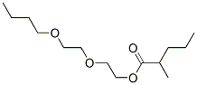 CAS#: 6640-82-0， 2-(2-Butoxyethoxy)Ethyl 2-Methylpentanoate