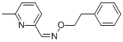 CAS#: 6641-26-5, 6-Methyl-2-Pyridinealdoxime O-Phenethyl Ether