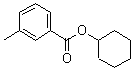 CAS#: 6641-66-3， 3-Methyl-Benzoicacid Cyclohexyl Ester