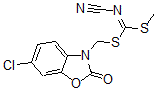CAS#: 664322-03-6， Cyano-Carbonimidodithioicacid (6-Chloro-2-Oxo-3(2H)-Benzoxazolyl)Methyl Methyl Ester