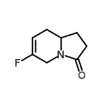 CAS#: 664342-17-0， 6-Fluoro-1,5,8,8a-tetrahydro-3(2H)-indolizinone