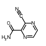 CAS#: 66505-29-1， 3-Cyano-2-pyrazinecarboxamide