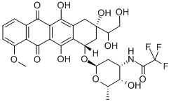 CAS#: 66512-17-2， N-Trifluoroacetyladriamycinol