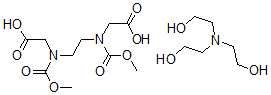 CAS#: 66558-66-5， N,N'-Ethylenebis[N-(Carboxymethyl)Glycine], Compound With 2,2',2''-Nitrilotri(Ethanol)