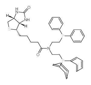 CAS#: 66561-97-5， (3aalpha,4beta,6aalpha)-N,N-Bis[2-(Diphenylphosphino)Ethyl]Hexahydro-2-Oxo-1H-Thieno[3,4-d)Imidazole-4-Pentanamide 