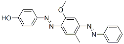 CAS#: 6657-00-7， 4-[[2-Methoxy-5-Methyl-4-(Phenylazo)Phenyl]Azo]Phenol