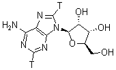 CAS#: 66592-84-5， Adenosine-2,8-T2