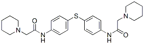 CAS#: 66603-25-6， N,N'-[Thiobis(4,1-Phenylene)]Bis(1-Piperidineacetamide)