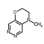 CAS#: 66643-53-6， 4-Methyl-3,4-dihydro-2H-pyridazino[4,5-b][1,4]oxazine