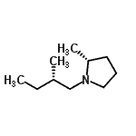 CAS#: 667421-00-3， (2R)-2-Methyl-1-[(2S)-2-methylbutyl]pyrrolidine