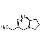 CAS#: 667421-01-4， (2S)-2-Methyl-1-[(2R)-2-methylbutyl]pyrrolidine