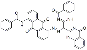 CAS#: 66755-26-8， N-[5-[[Bis(1,4-Dihydro-4-Oxo-2-Quinazolinyl)Methyl]Azo]-9,10-Dihydro-9,10-Dioxo-1-Anthryl]Benzamide