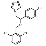 CAS 登录号：66778-37-8， 1-{2-(4-氯苯基)-2-[(2,6-二氯苄基)氧基]乙基}-1H-咪唑