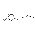 CAS#: 667874-13-7， 4-[(1E)-1-Penten-1-yl]-1,3-dioxolan-2-one