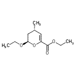 CAS#: 667894-37-3， Ethyl (2R,4S)-2-ethoxy-4-methyl-3,4-dihydro-2H-pyran-6-carboxylate