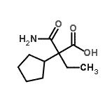 CAS#: 667899-26-5， 2-Carbamoyl-2-cyclopentylbutanoic acid