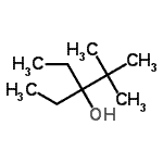 CAS#: 66793-96-2， 3-Ethyl-2,2-dimethyl-3-pentanol