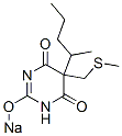 CAS#: 66842-98-6， 5-(1-Methylbutyl)-5-(Methylthiomethyl)-2-Sodiooxy-4,6(1H,5H)-Pyrimidinedione