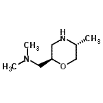 CAS#: 668434-99-9， N,N-Dimethyl-1-[(2R,5R)-5-methyl-2-morpholinyl]methanamine