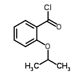 结构式 CAS# 66849-11-4, 2-异丙氧基苯甲酰基氯化物