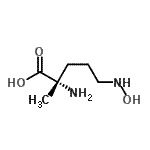 CAS#: 66856-27-7， N<sup>5</sup>-Hydroxy-2-methyl-L-ornithine
