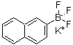 structure of CAS# 668984-08-5, Potassium trifluoro(2-naphthyl)borate(1-);6-fluorochroman-4-one;MFCD06659941;Potassium (2-naphthalene)trifluoroborate