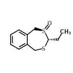 CAS#: 669087-96-1， (2R,3R)-3-Ethyl-1,5-dihydro-2,4-benzodithiepine 2-oxide
