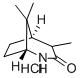 CAS 登录号：66968-15-8， 4,8,8-三甲基-2-氮杂双环(3.2.1)辛烷-3-酮盐酸盐
