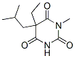 CAS 登录号：66968-49-8， 5-乙基-5-异丁基-1-甲基巴比妥酸
