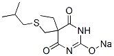 CAS#: 66968-51-2, 5-Ethyl-5-(Isobutylthiomethyl)-2-Sodiooxy-4,6(1H,5H)-Pyrimidinedione