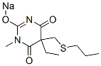 CAS#: 66968-98-7， 5-Ethyl-1-Methyl-5-(Propylthiomethyl)-2-Sodiooxy-4,6(1H,5H)-Pyrimidinedione