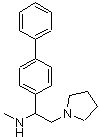 CAS#: 669713-91-1， 1-(4-Biphenylyl)-N-methyl-2-(1-pyrrolidinyl)ethanamine