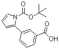 CAS#: 669713-97-7， 3-(1-{[(2-Methyl-2-propanyl)oxy]carbonyl}-1H-pyrrol-2-yl)benzoic acid