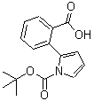 CAS#: 669713-99-9， 2-(1-{[(2-Methyl-2-propanyl)oxy]carbonyl}-1H-pyrrol-2-yl)benzoic acid