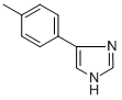 structure of CAS# 670-91-7, 4-(4-Methylphenyl)Imidazole;4-(4-METHYLPHENYL)IMIDAZOLE;4-P-TOLYL-1H-IMIDAZOLE