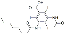 CAS#: 67011-43-2， 3-(Acetylamino)-5-(Octanoylamino)-2,4,6-Triiodobenzoic Acid