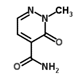 CAS#: 670225-05-5， 2-Methyl-3-oxo-2,3-dihydro-4-pyridazinecarboxamide