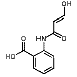CAS#: 670259-53-7， 2-{[(2E)-3-Hydroxy-2-propenoyl]amino}benzoic acid