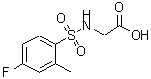 CAS#: 670260-30-7， N-[(4-Fluoro-2-methylphenyl)sulfonyl]glycine