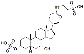 CAS#: 67030-59-5， 2-[[(3a,5b,7a)-7-Hydroxy-24-Oxo-3-(Sulfooxy)Cholan-24-Yl]Amino]-Ethanesulfonic Acid