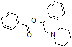 CAS#: 67031-68-9， 1-Phenyl-2-Piperidinoethyl Benzoate