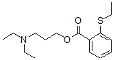 CAS#: 67049-43-8， 3-(Diethylamino)Propyl 2-(Ethylthio)Benzoate