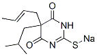 CAS#: 67050-02-6， 5-(2-Butenyl)-5-Isobutyl-2-Sodiothio-4,6(1H,5H)-Pyrimidinedione