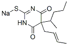 CAS#: 67050-11-7， 5-(2-Butenyl)-5-(1-Methylbutyl)-2-Sodiothio-4,6(1H,5H)-Pyrimidinedione