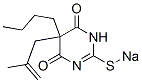 CAS#: 67050-44-6， 5-Butyl-5-(2-Methyl-2-Propenyl)-2-Sodiothio-4,6(1H,5H)-Pyrimidinedione
