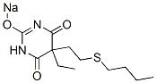CAS#: 67050-65-1， 5-[2-(Butylthio)Ethyl]-5-Ethyl-2-Sodiooxy-4,6(1H,5H)-Pyrimidinedione