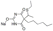 CAS#: 67051-03-0， 5-[1-(Ethylthio)Ethyl]-5-Hexyl-2-Sodiooxy-4,6(1H,5H)-Pyrimidinedione